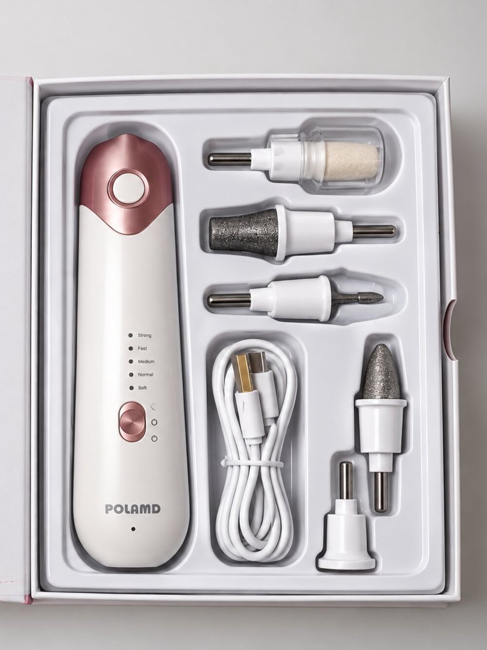 POLAMD Electric Manicure Pedicure Set